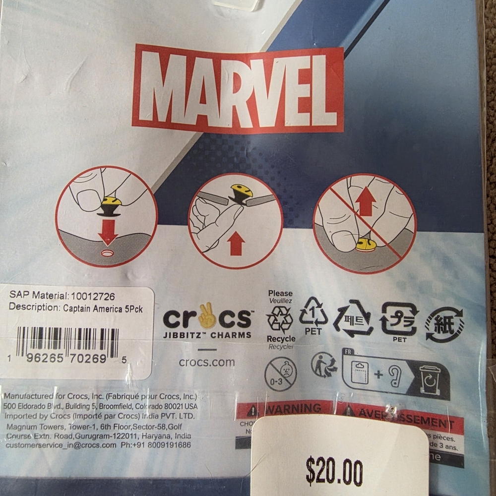 Marvel Captain America Kids Toy Set - Blue and Red - Picture 7 of 9